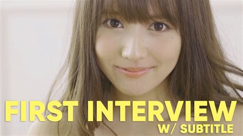 yua mikami debut|First Interview Part 1 : Yua Mikami from Idol to AV (English